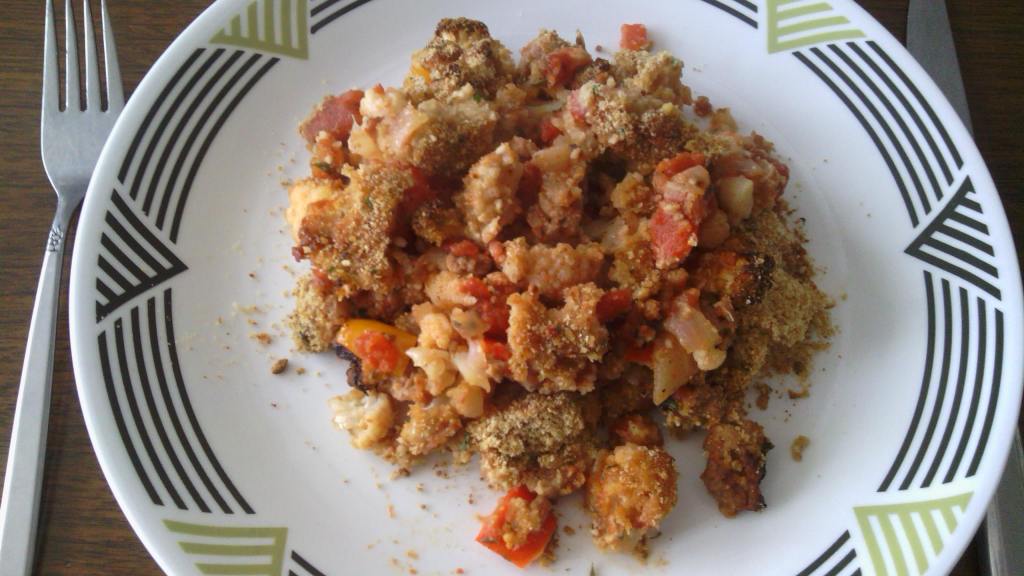 CauliflowerItalian Sausage Casserole Recipe