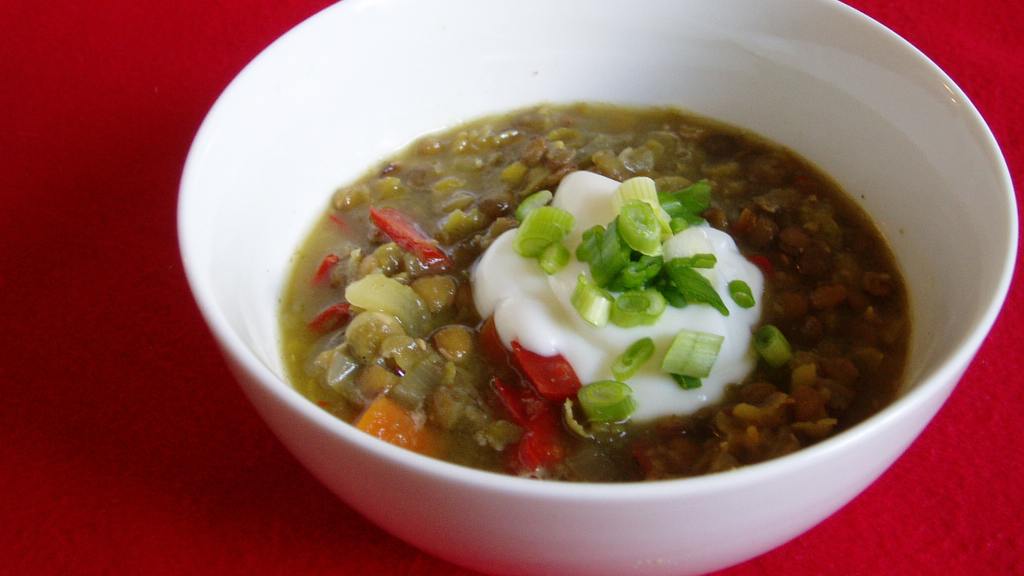 Oven Baked Split Pea and Lentil Soup Recipe