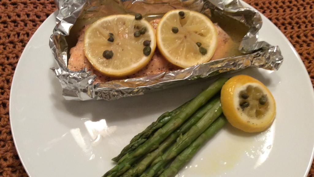 Baked Salmon With Lemon and Capers Recipe - Food.com
