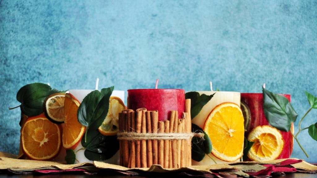 Citrus Fruit Candle Centerpiece Recipe