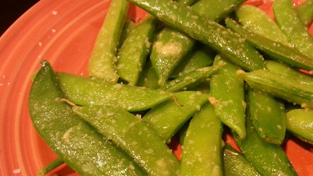 Steamed Sugar Snap Peas With Wasabi Butter Recipe