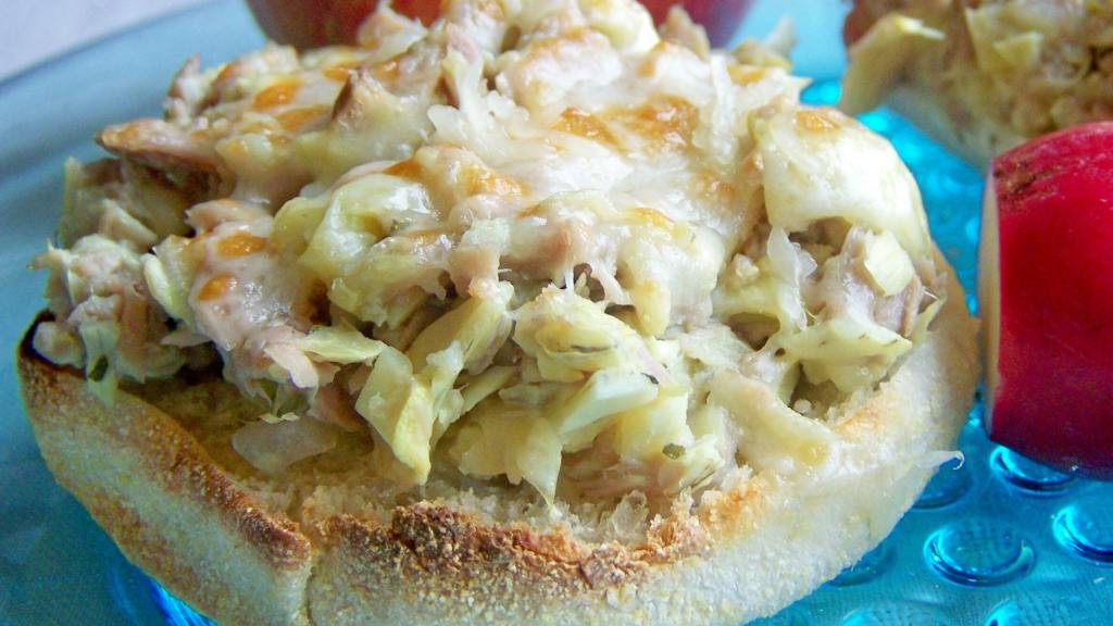 Tuna Melt on English Muffins for 2 Recipe