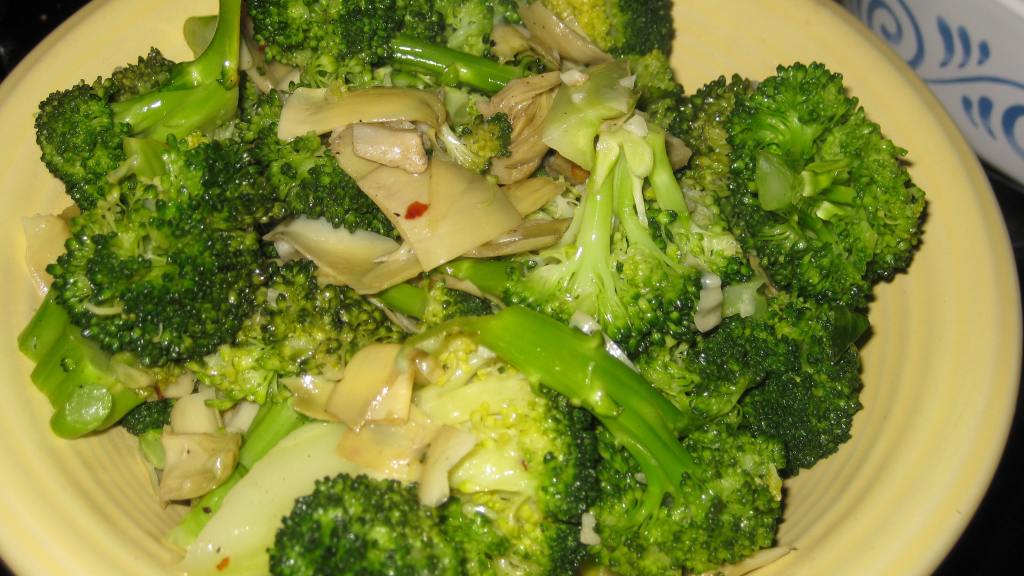 Broccoli With Artichoke Hearts Recipe