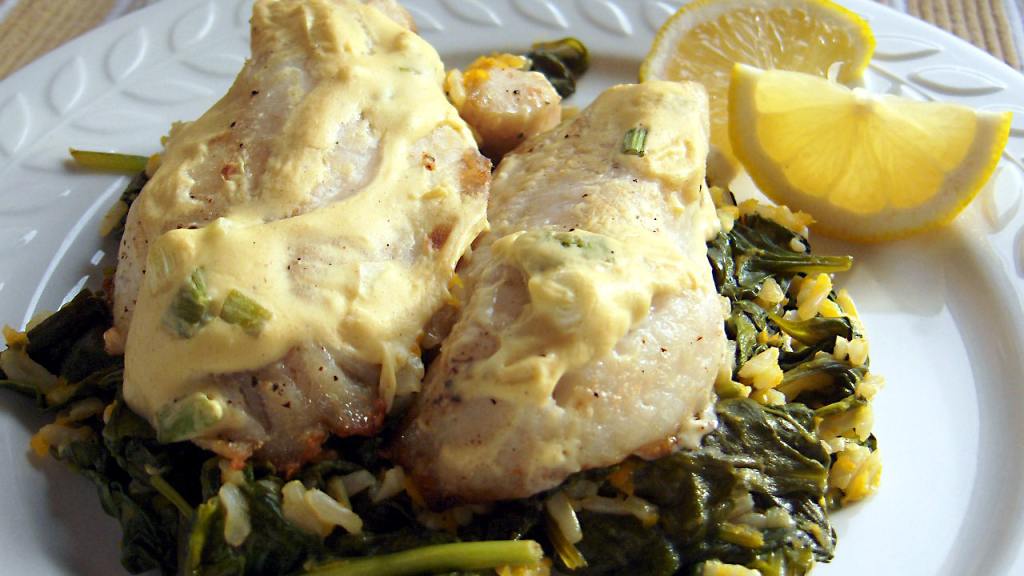 Red Snapper with Mustard Sauce Recipe