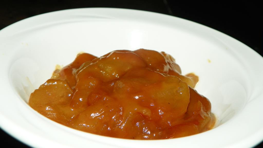 Caramel Stewed Apples Recipe