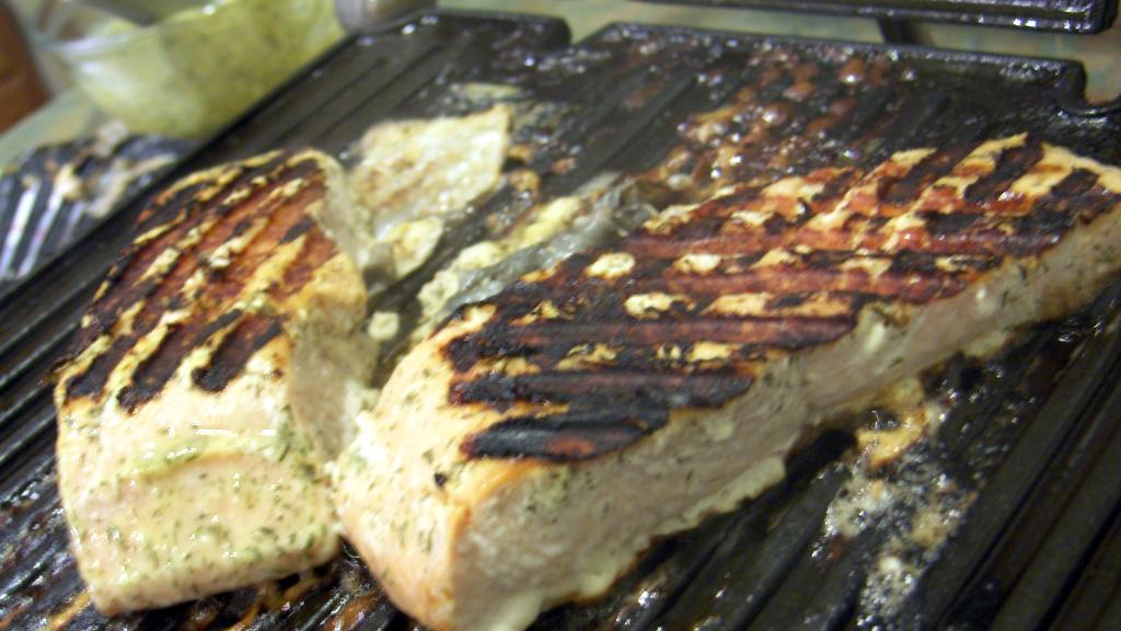 Dill-Mustard Grilled Salmon Recipe - Food.com