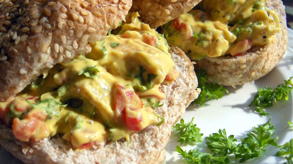 Chicken Salad in a Whole Wheat Bread Bowl Recipe
