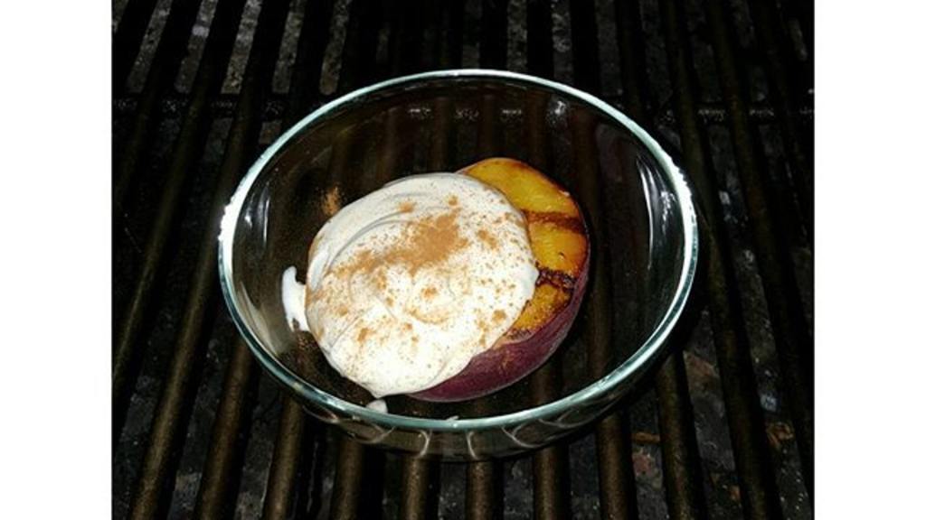 Grilled Peaches With Greek Yogurt created by Mrs Goodall