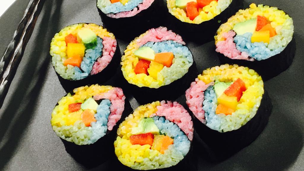Rainbow Sushi Recipe - Food.com
