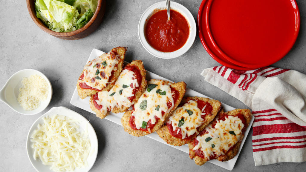 Chicken Parmesan (Low-Carb, Keto) created by Jonathan Melendez 