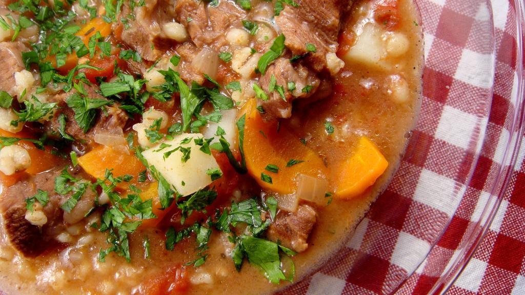 Beef Stew With Barley (Crock Pot) Recipe