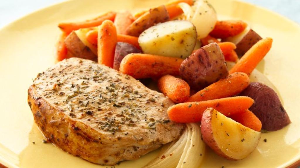 Instant Pot Pork Chops and Potatoes created by Sageca