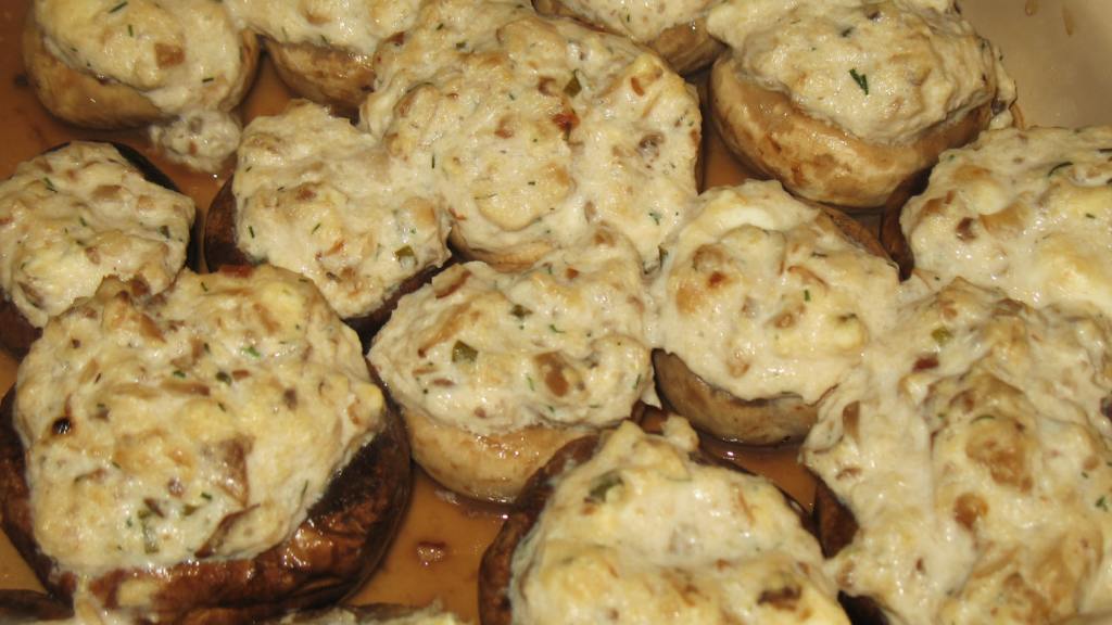 Seafood Stuffed Mushroom Caps Recipe - Food.com