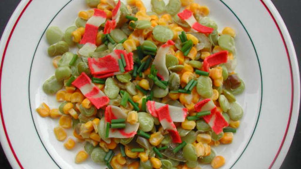 Baby Lima Beans and Corn in Chive Cream Recipe