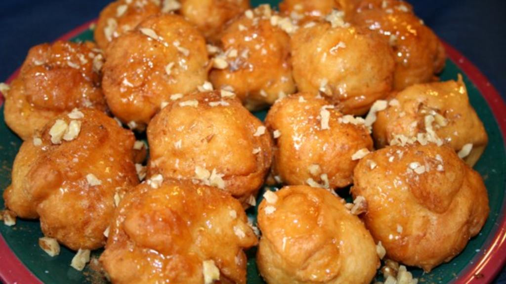 Loukoumades (Greek Honey Dumplings) created by Nimz_