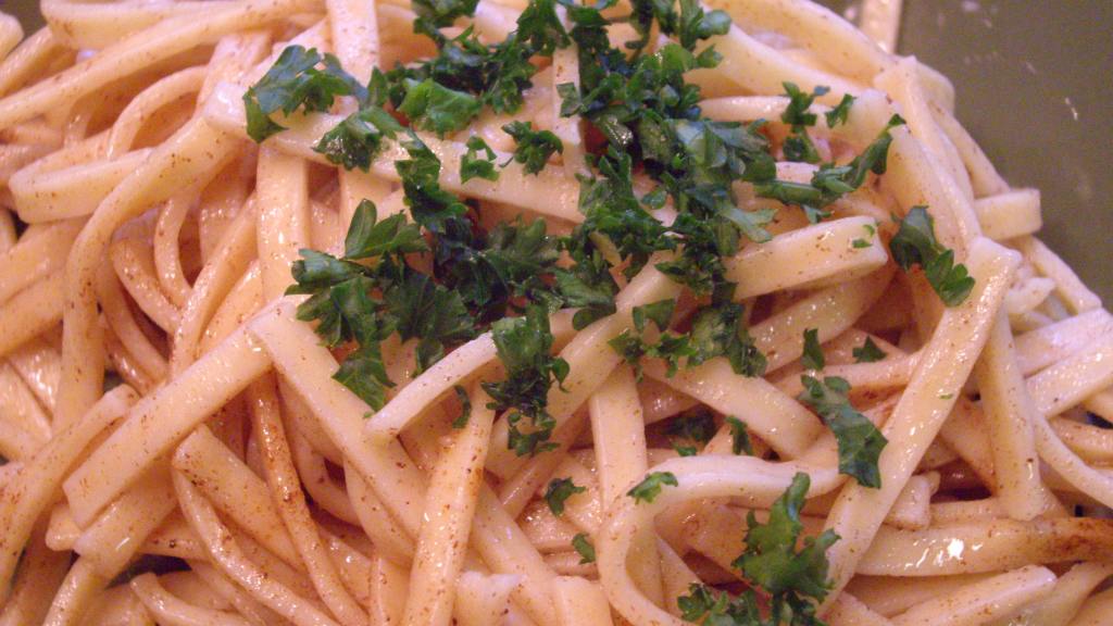 Browned Buttered Egg Noodles Recipe