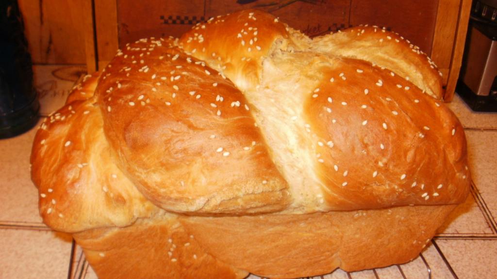 Bread Machine Kneaded Challah Recipe