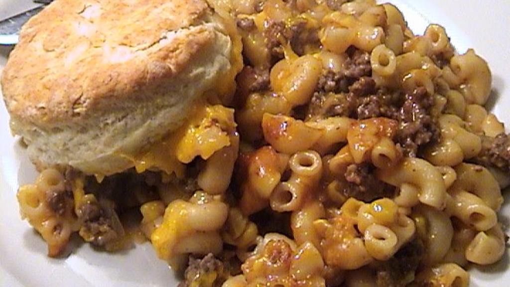 Hamburger & Biscuit Casserole Recipe