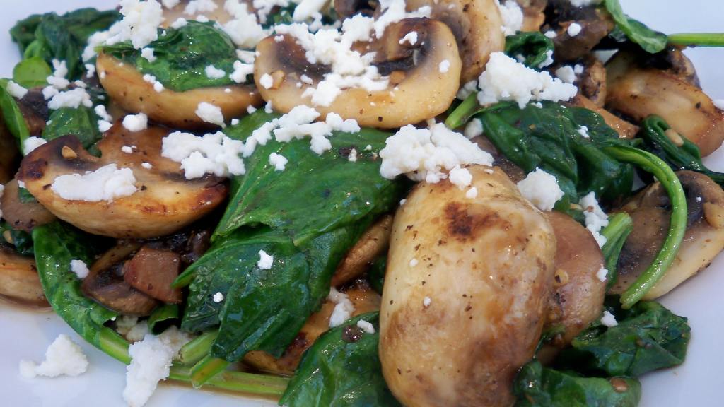 Sauteed Spinach With Mushrooms and Garlic Recipe - Food.com