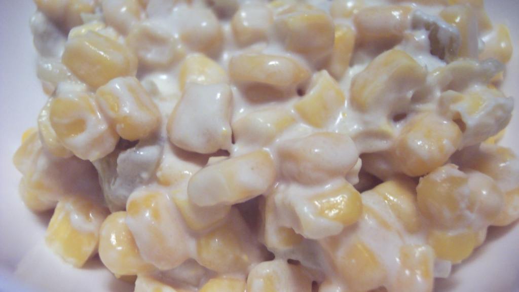 Spicy Corn Casserole Recipe Food easy-corn-casserole-delish-club