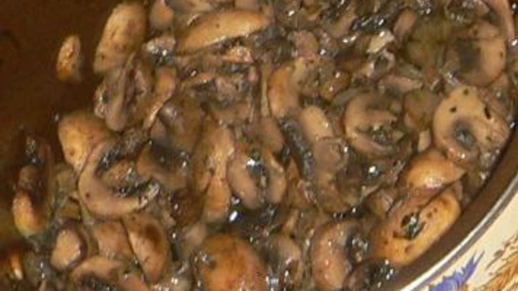 Savory Mushroom Saute Recipe - Food.com