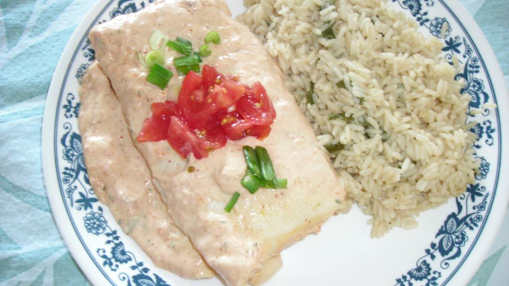 Creamy Black Bean Enchiladas Recipe