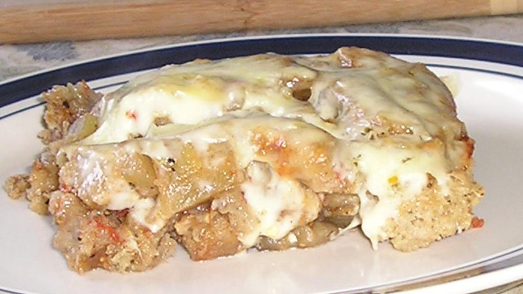 Easy Eggplant (Aubergine) Casserole Recipe