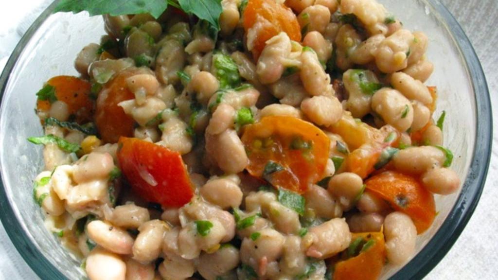 White Bean and Cherry Tomato Salad Recipe - Food.com