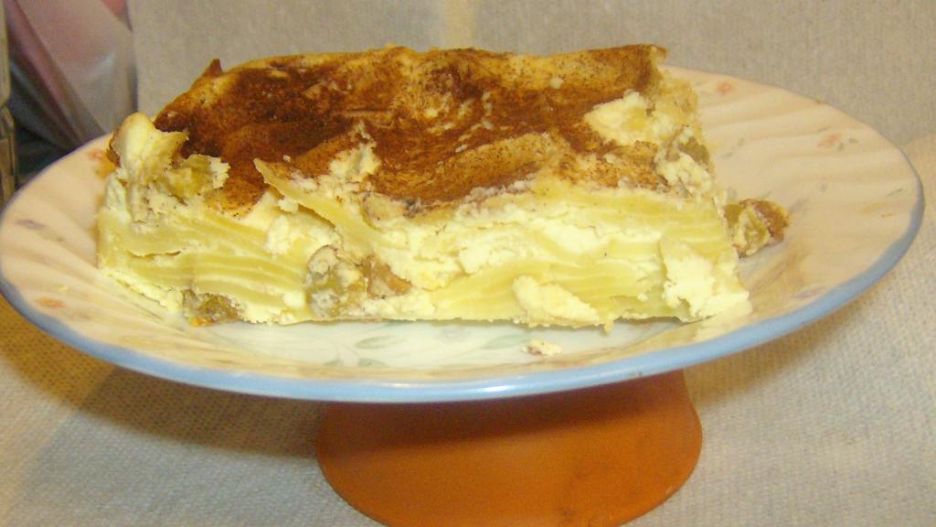 Sweet Cream Cheese Noodle Kugel Recipe