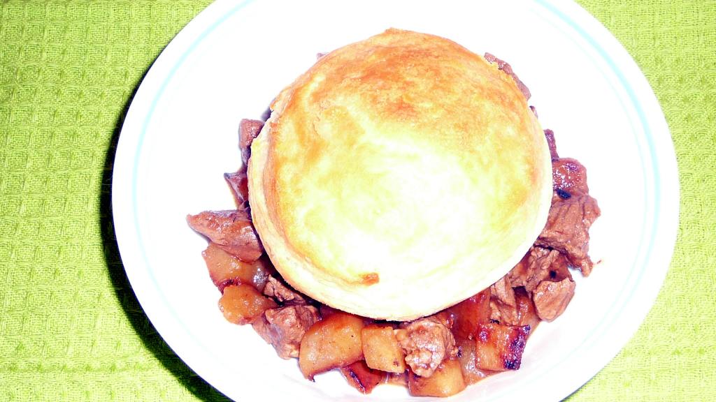 30 Minute Beef Pot Pie for 2 created by BLUE ROSE