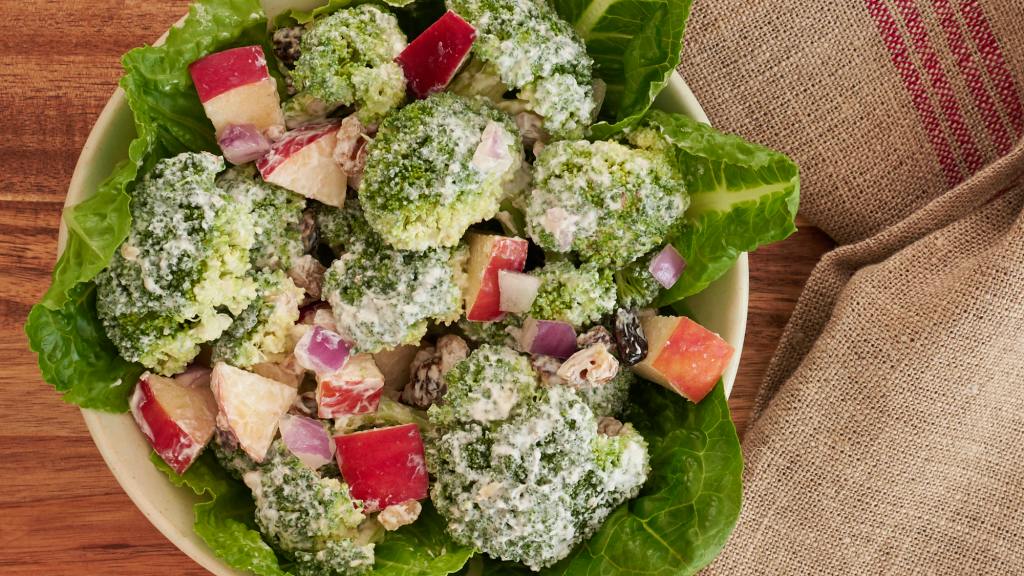 Apple Broccoli Salad created by Robin and Sue