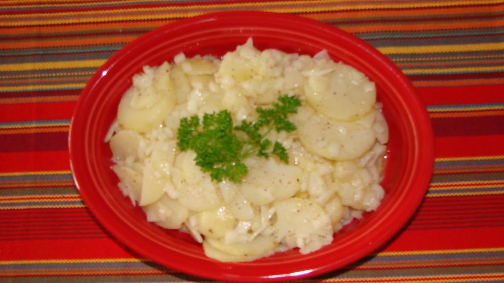 Bayrischer Kartoffelsalat (Barvarian Potato Salad) created by Linky