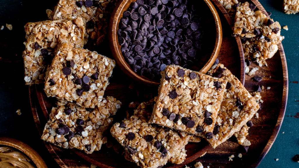 NoBake Rice Krispies Peanut Butter Granola Bars (LowerFat) Recipe