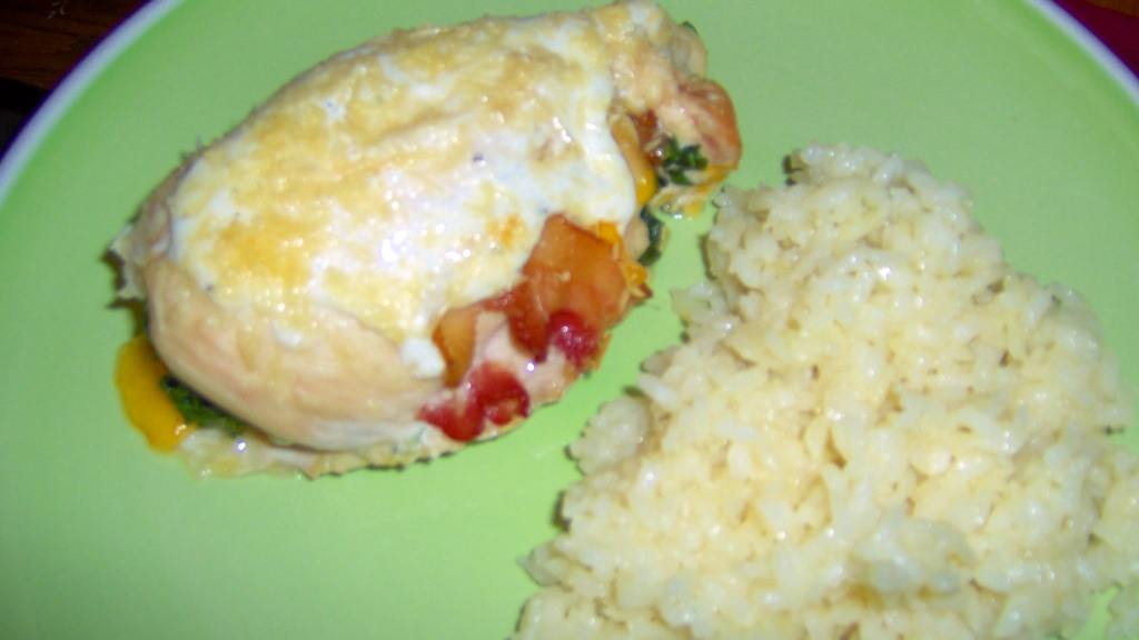 Spinach-stuffed chicken breast Recipe - Food.com