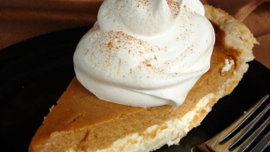 Pumpkin Cream Cheese  Layer Pie created by Marg CaymanDesigns 