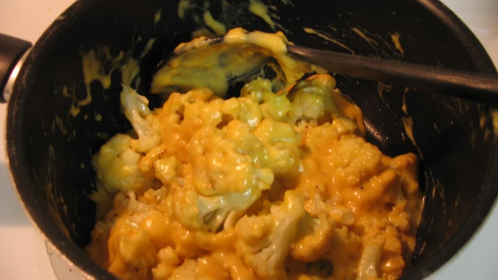 Roasted Cauliflower With Cheese Sauce Recipe