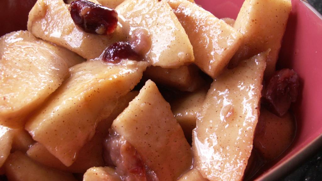 Crock Pot Stewed Apples Recipe