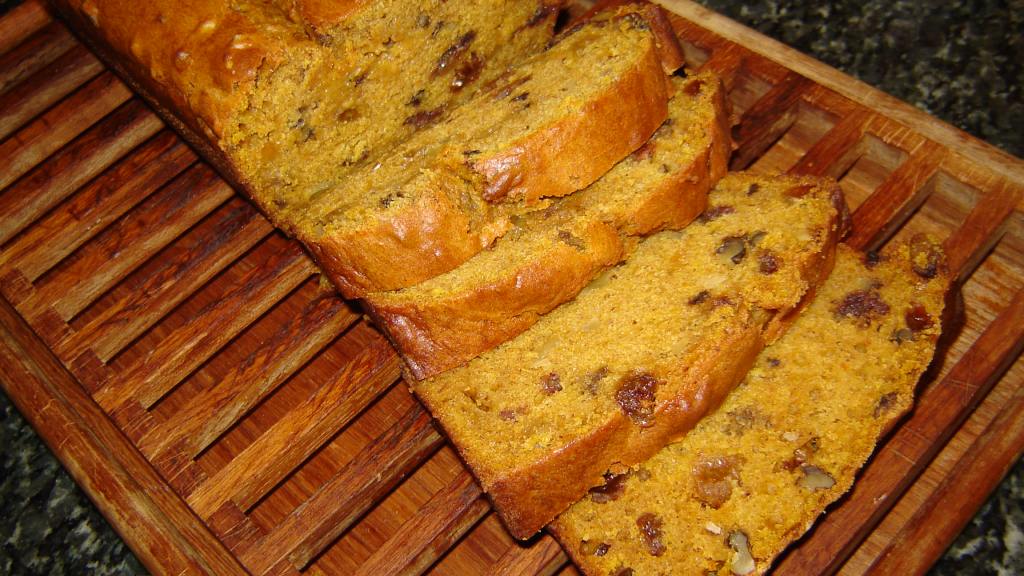 Spicy Pumpkin Bread with Dates, Nuts & Raisins created by MA HIKER