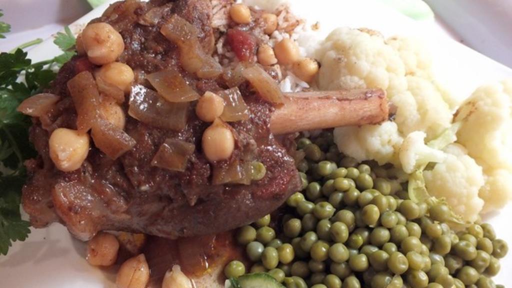 Crock Pot Braised Lamb Shanks Recipe