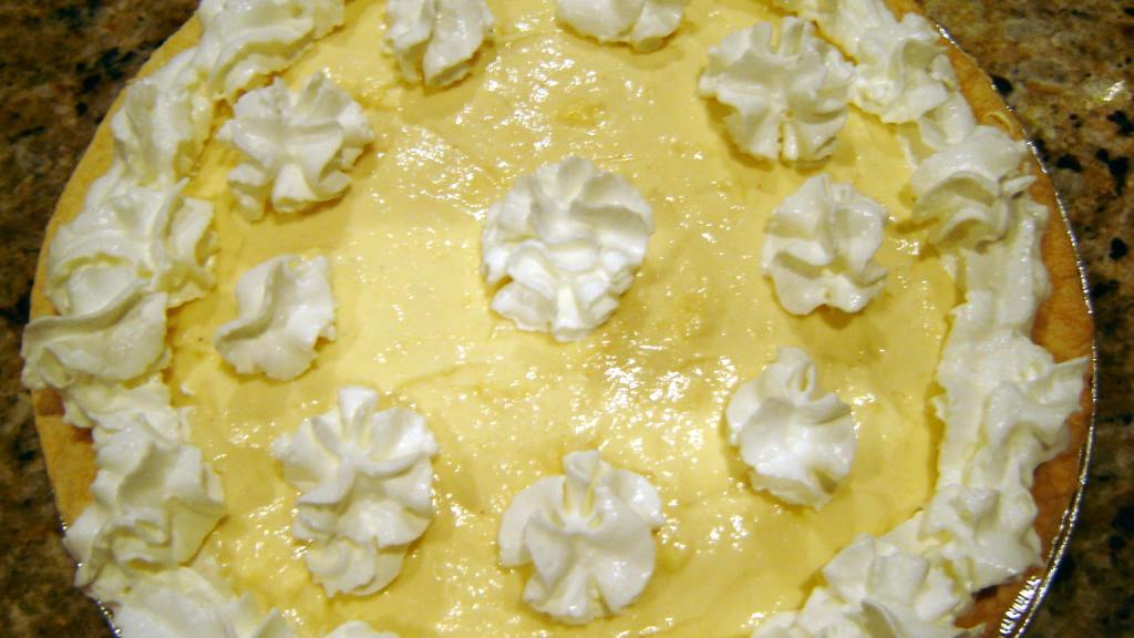 Fantastic Creamy Eggnog Pie created by Chris from Kansas