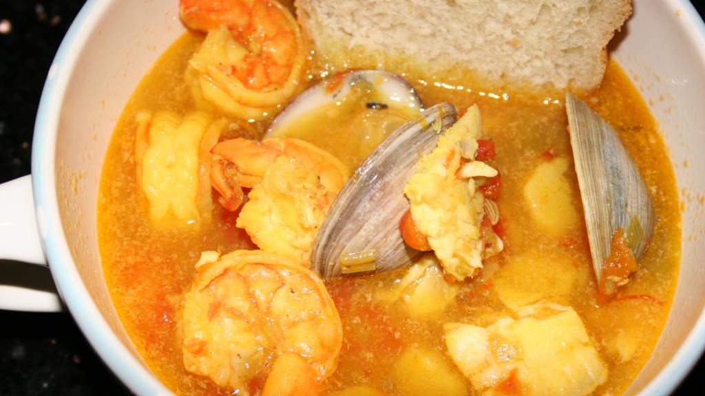 Helen's Bouillabaisse (Seafood Chowder) created by kymgerberich