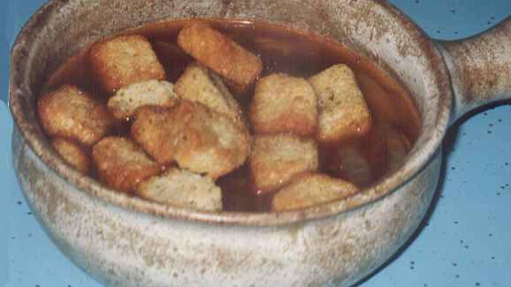 Rosemary Garlic Croutons from St. Augustine created by Bergy
