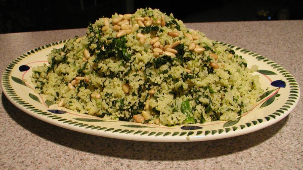 Spinach and Onion Couscous created by GaylaJ