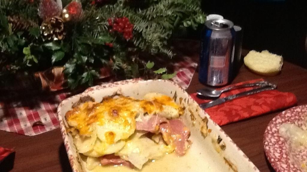 Holiday Ham Leftover Casserole created by janehoover