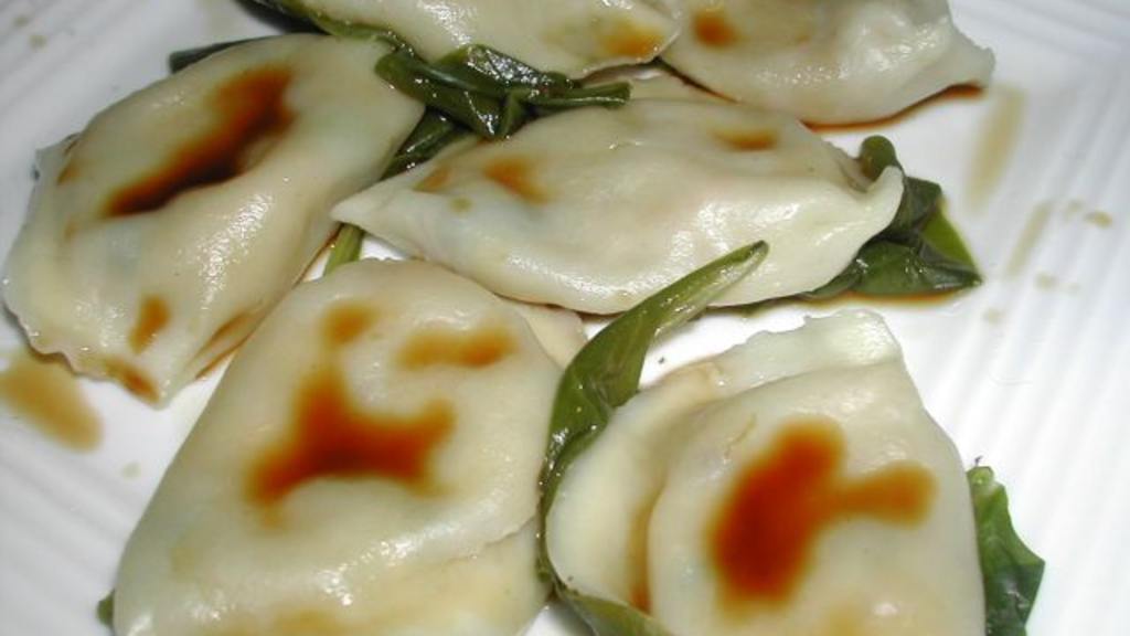 Pork Dumplings (gyoza) created by MarraMamba