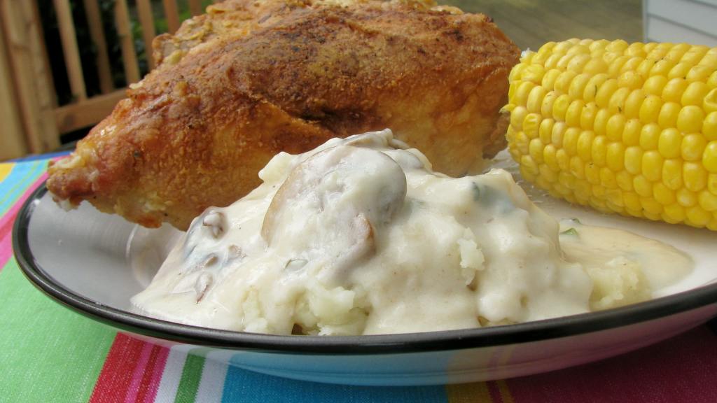 Oven Fried Chicken and Gravy created by lazyme