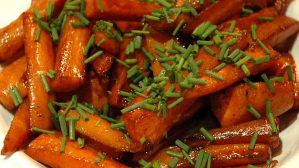 Carrots Glazed With Balsamic Vinegar and Butter Recipe