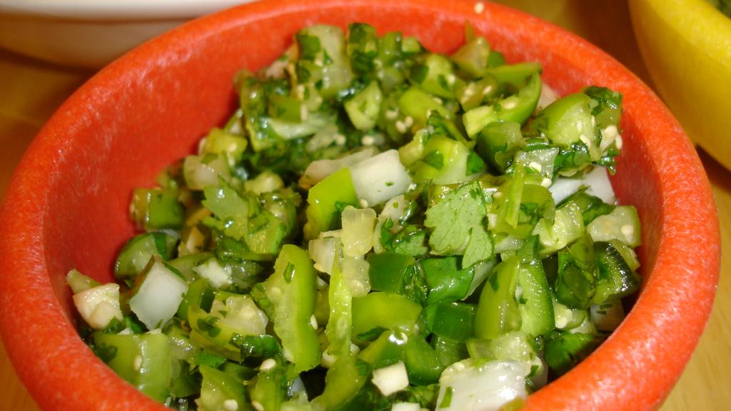 Salsa Verde for Cilantro lovers Recipe