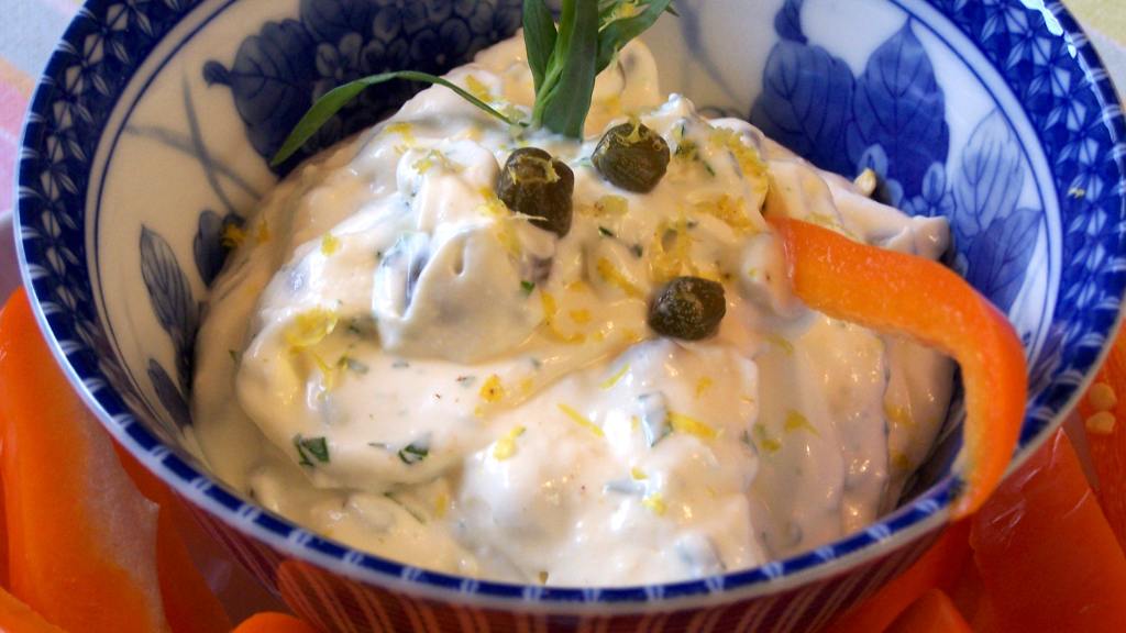 Lemontarragon Dip Recipe