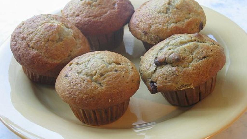 Very Banana Chocolate Chip Muffins Recipe - Food.com